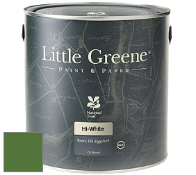 Краска Little Greene Tom’s Oil Eggshell полуматовая масляная краска цвет RAL 6025 