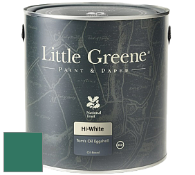 Краска Little Greene Tom’s Oil Eggshell полуматовая масляная краска цвет RAL 6000 