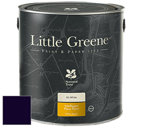 Краска Little Greene Intelligent Floor Paint полуглянцевая быстросохнущая краска цвет LG116 Thai Sapphire