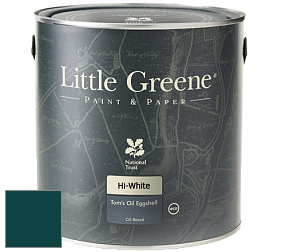 Краска Little Greene Tom’s Oil Eggshell полуматовая масляная краска цвет RAL 6004 