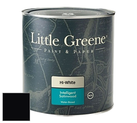 Краска Little Greene Intelligent Satinwood полуглянцевая моющаяся краска цвет RAL 9005 
