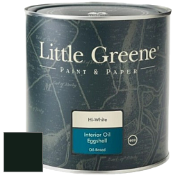 Краска Little Greene Interior Oil Eggshell полуматовая масляная краска цвет LG216 Obsidian Green