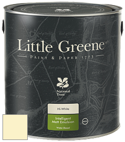 Краска Little Greene Ultimatt Intelligent Matt Emulsion матовая моющаяся краска цвет LG42 Creamerie
