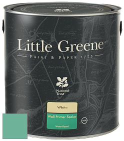 Краска Little Greene Wall Primer Sealer кроющий колеруемый грунт цвет LG93 Turquoise Blue