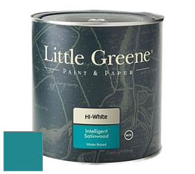 Краска Little Greene Intelligent Satinwood полуглянцевая моющаяся краска цвет RAL 5018 