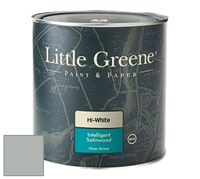 Краска Little Greene Intelligent Satinwood полуглянцевая моющаяся краска цвет LG184 Bone China Blue Deep