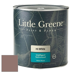 Краска Little Greene Intelligent Satinwood полуглянцевая моющаяся краска цвет LG315 Nether Red