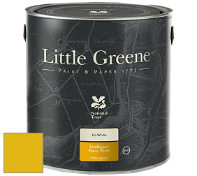 Краска Little Greene Intelligent Floor Paint полуглянцевая быстросохнущая краска цвет NCS S 1075-G90Y 