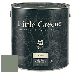 Краска Little Greene Absolute Matt Emulsion матовая краска для потолка цвет RAL 7033 