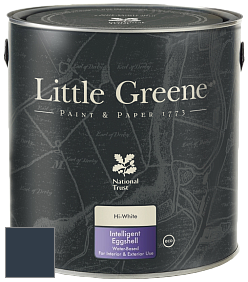Краска Little Greene Intelligent Eggshell полуматовая моющаяся краска цвет RAL 5008 