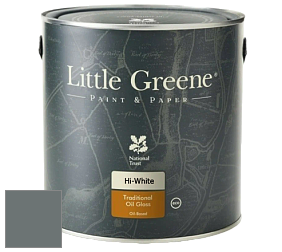 Краска Little Greene Traditional Oil Gloss высокоглянцевая масляная краска цвет NCS S 6005-B50G 