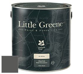 Краска Little Greene Absolute Matt Emulsion матовая краска для потолка цвет LG227 Scree