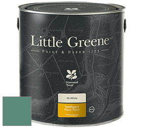 Краска Little Greene Intelligent Floor Paint полуглянцевая быстросохнущая краска цвет NCS S 4030-B90G 