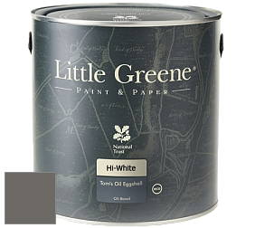 Краска Little Greene Tom’s Oil Eggshell полуматовая масляная краска цвет LG118 Dark Lead Colour