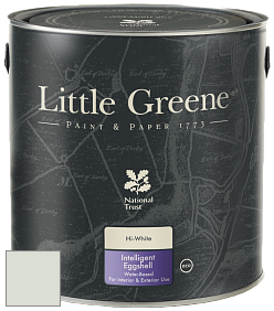 Краска Little Greene Intelligent Eggshell полуматовая моющаяся краска цвет NCS S 1005-G30Y 