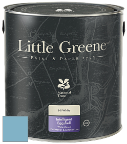 Краска Little Greene Intelligent Eggshell полуматовая моющаяся краска цвет NCS S 2030-B 
