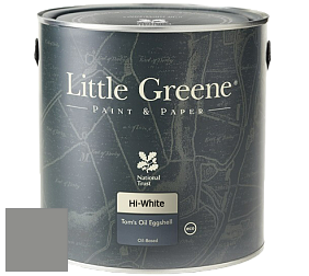 Краска Little Greene Tom’s Oil Eggshell полуматовая масляная краска цвет RAL 9007 