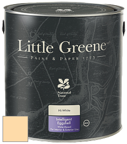 Краска Little Greene Intelligent Eggshell полуматовая моющаяся краска цвет NCS S 0520-Y20R 