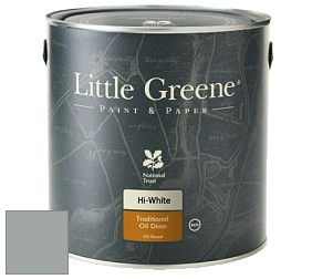 Краска Little Greene Traditional Oil Gloss высокоглянцевая масляная краска цвет LG107 Bone China Blue