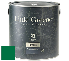 Краска Little Greene Tom’s Oil Eggshell полуматовая масляная краска цвет RAL 6029 