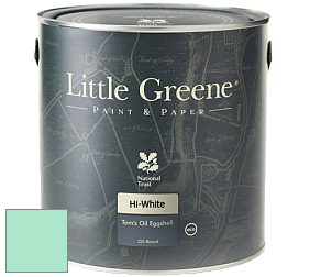 Краска Little Greene Tom’s Oil Eggshell полуматовая масляная краска цвет NCS S 0530-B90G 
