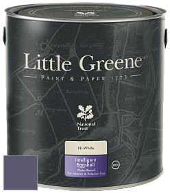 Краска Little Greene Intelligent Eggshell полуматовая моющаяся краска цвет NCS S 6020-R60B 