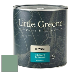 Краска Little Greene Intelligent Satinwood полуглянцевая моющаяся краска цвет LG198 Aquamarine Deep