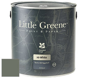 Краска Little Greene Tom’s Oil Eggshell полуматовая масляная краска цвет NCS S 6010-G30Y 