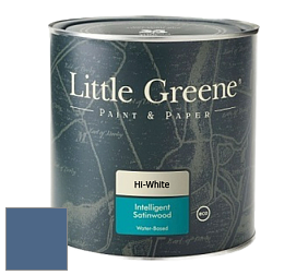 Краска Little Greene Intelligent Satinwood полуглянцевая моющаяся краска цвет NCS S 5030-R80B 