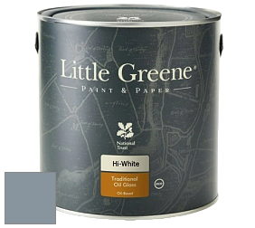 Краска Little Greene Traditional Oil Gloss высокоглянцевая масляная краска цвет NCS S 4010-R90B 