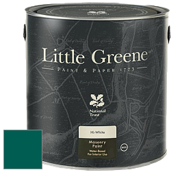Краска Little Greene Intelligent Masonry Paint матовая колеруемая краска цвет RAL 6026 