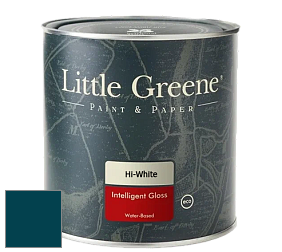 Краска Little Greene Intelligent Gloss глянцевая моющаяся краска цвет LG95 Marine Blue