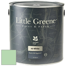Краска Little Greene Tom’s Oil Eggshell полуматовая масляная краска цвет RAL 6019 