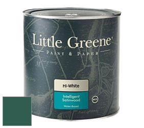 Краска Little Greene Intelligent Satinwood полуглянцевая моющаяся краска цвет NCS S 6030-B90G 