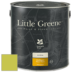 Краска Little Greene Intelligent Floor Paint полуглянцевая быстросохнущая краска цвет NCS S 1060-G60Y 