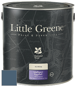 Краска Little Greene Intelligent Eggshell полуматовая моющаяся краска цвет NCS S 6020-R90B 