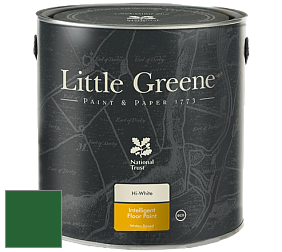 Краска Little Greene Intelligent Floor Paint полуглянцевая быстросохнущая краска цвет RAL 6002 