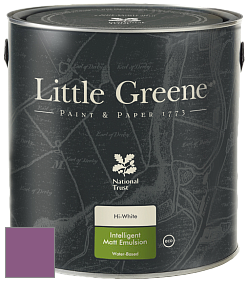 Краска Little Greene Ultimatt Intelligent Matt Emulsion матовая моющаяся краска цвет RAL 4001 
