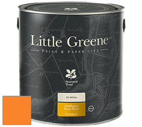 Краска Little Greene Intelligent Floor Paint полуглянцевая быстросохнущая краска цвет RAL 2003 