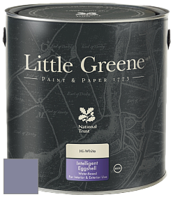 Краска Little Greene Intelligent Eggshell полуматовая моющаяся краска цвет NCS S 4020-R60B 