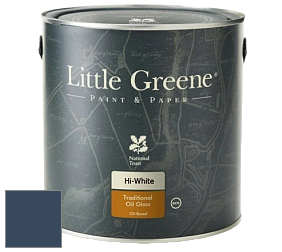 Краска Little Greene Traditional Oil Gloss высокоглянцевая масляная краска цвет NCS S 7020-R80B 