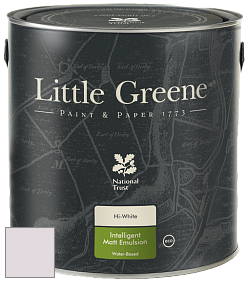 Краска Little Greene Ultimatt Intelligent Matt Emulsion матовая моющаяся краска цвет LG5 Whisper