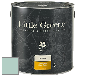 Краска Little Greene Intelligent Floor Paint полуглянцевая быстросохнущая краска цвет NCS S 1515-B80G 