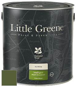 Краска Little Greene Ultimatt Intelligent Matt Emulsion матовая моющаяся краска цвет LG303 Jewel Beetle