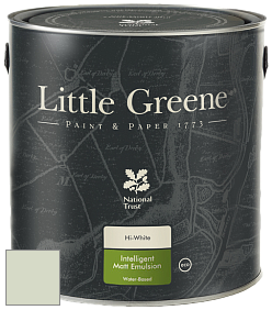 Краска Little Greene Ultimatt Intelligent Matt Emulsion матовая моющаяся краска цвет LGGr290 Ulla