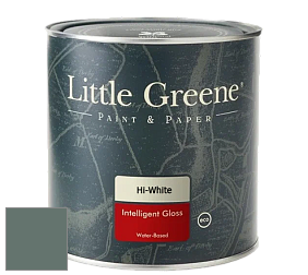 Краска Little Greene Intelligent Gloss глянцевая моющаяся краска цвет NCS S 6010-B90G 