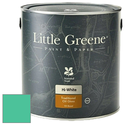 Краска Little Greene Traditional Oil Gloss высокоглянцевая масляная краска цвет NCS S 1055-B90G 
