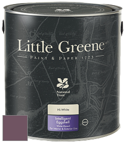 Краска Little Greene Intelligent Eggshell полуматовая моющаяся краска цвет NCS S 6020-R30B 