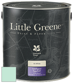 Краска Little Greene Intelligent Eggshell полуматовая моющаяся краска цвет NCS S 0520-B90G 