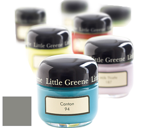 Краска Little Greene Sample Pot баночка краски цвет LG226 Grey Teal